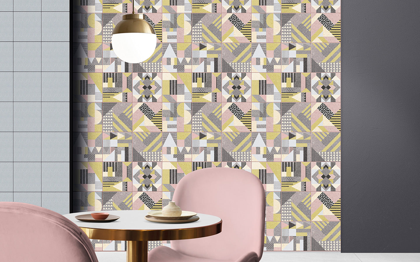 Roccia Wall Tile 20x20 | Design MIX Matt