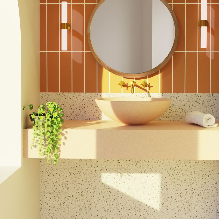 Azulejo Simbiose 20x20 | Base MIX Mate