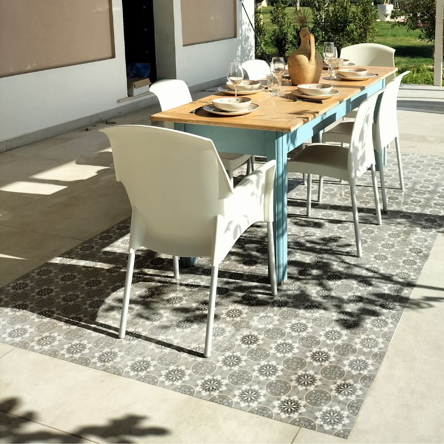 Carrelage Sol Vintage Prime 15x15 | Dessin 03 Mat