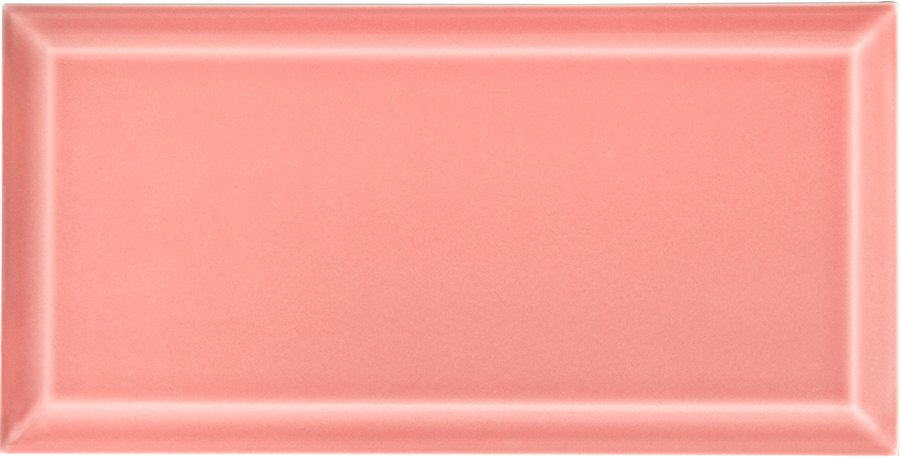 Carrelage Mural Biseauté M10x20 | Rose 580 Brillant