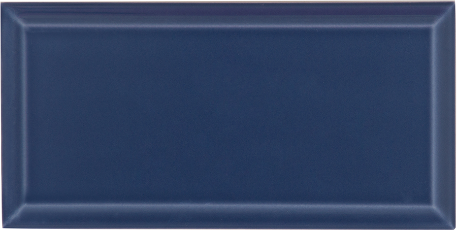 Carrelage Mural Biseauté M10x20 | Bleu 780 Brillant