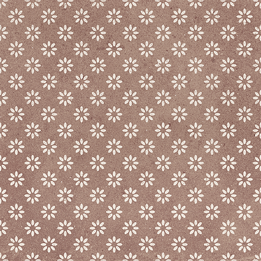 Memories Wall Tile 15x15 | Beige Flower Base Matt