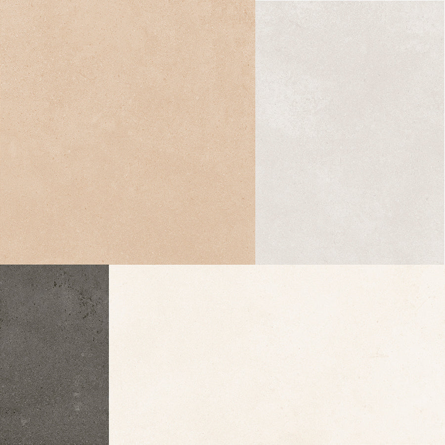 Love Wall Tile 20x20 | Beige Design MIX Matt