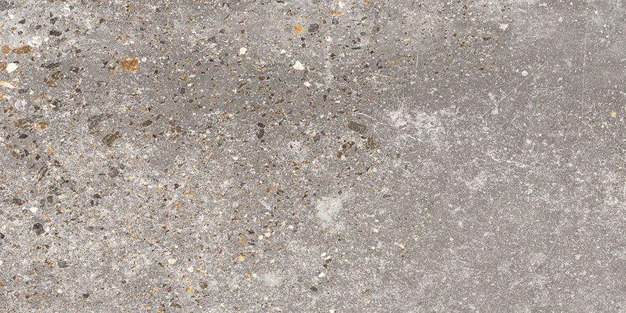 Concrete Wall Tile 20x40 | Grey MIX Matt