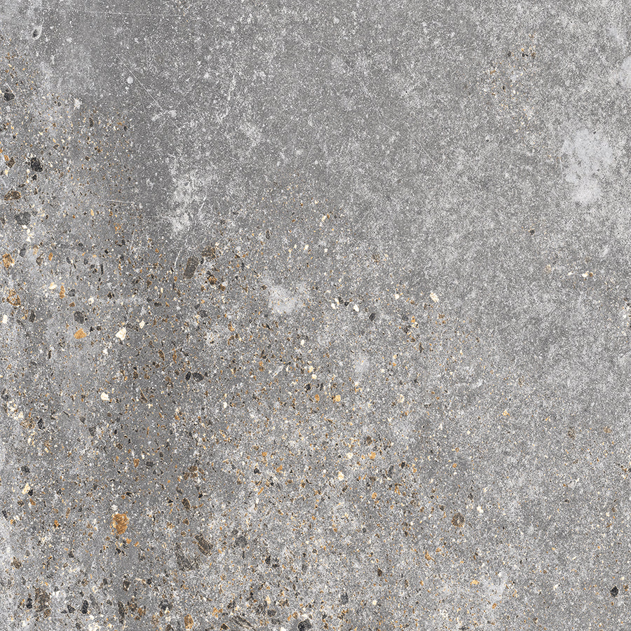 Concrete Floor Tile 33,5x33,5 | Anthracite MIX Matt