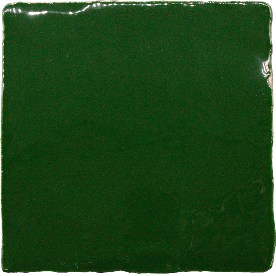 Carrelage Mural Clássico 10x10 | 353 Vert Foncé Brillant