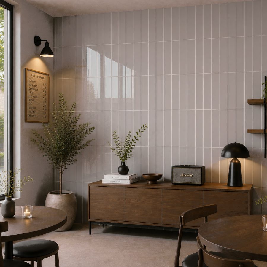 Azulejo Liso M7,5x30 | Cinzento Chuva 3560 Brilhante