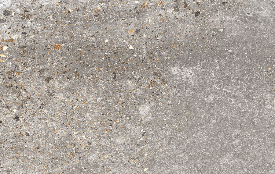 Concrete Wall Tile 25x40 | Grey MIX Glossy