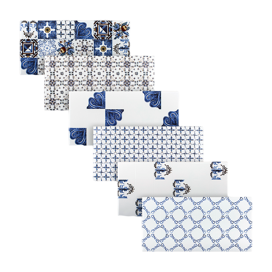 Viana M15x30 Wall Tile | Design MIX Glossy