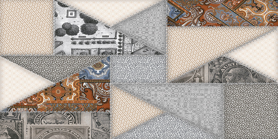 Patchwork Wall Tile M15x30 | Design MIX Matt