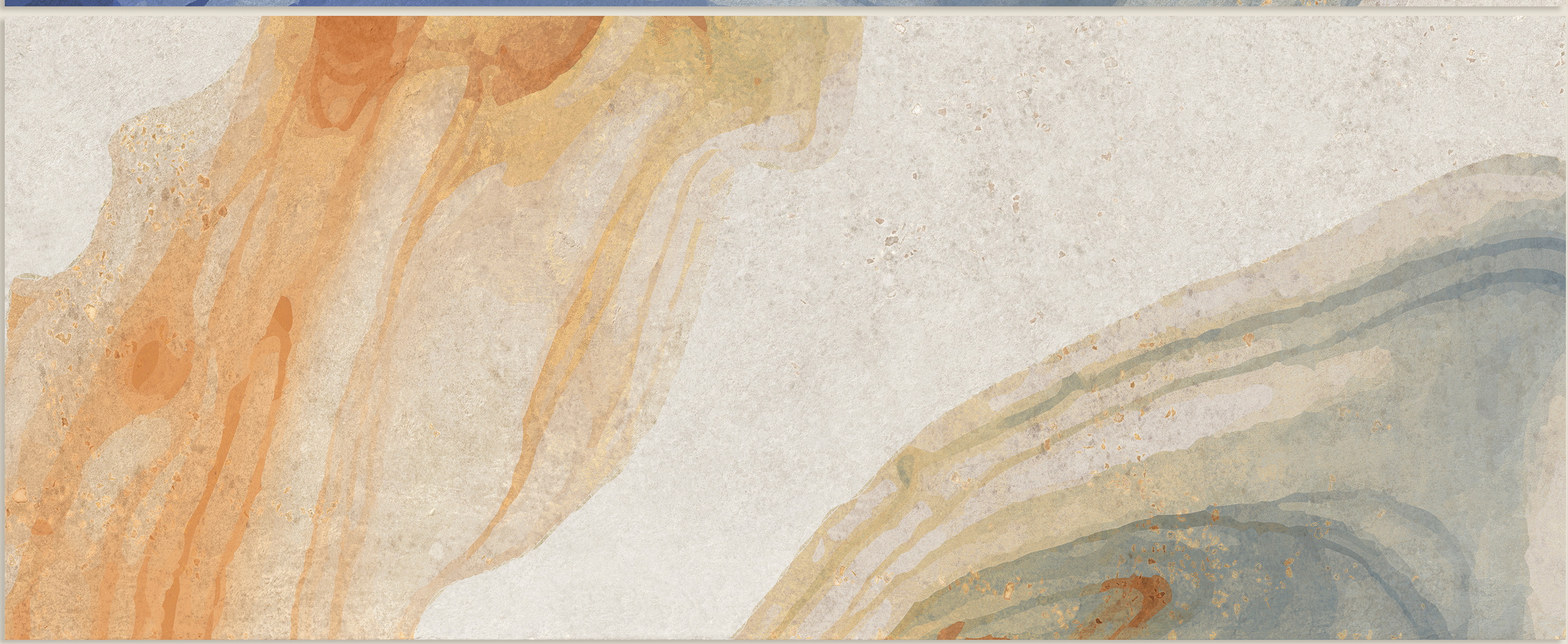 Aurora Wall Tile 20x50 | Orange Glossy