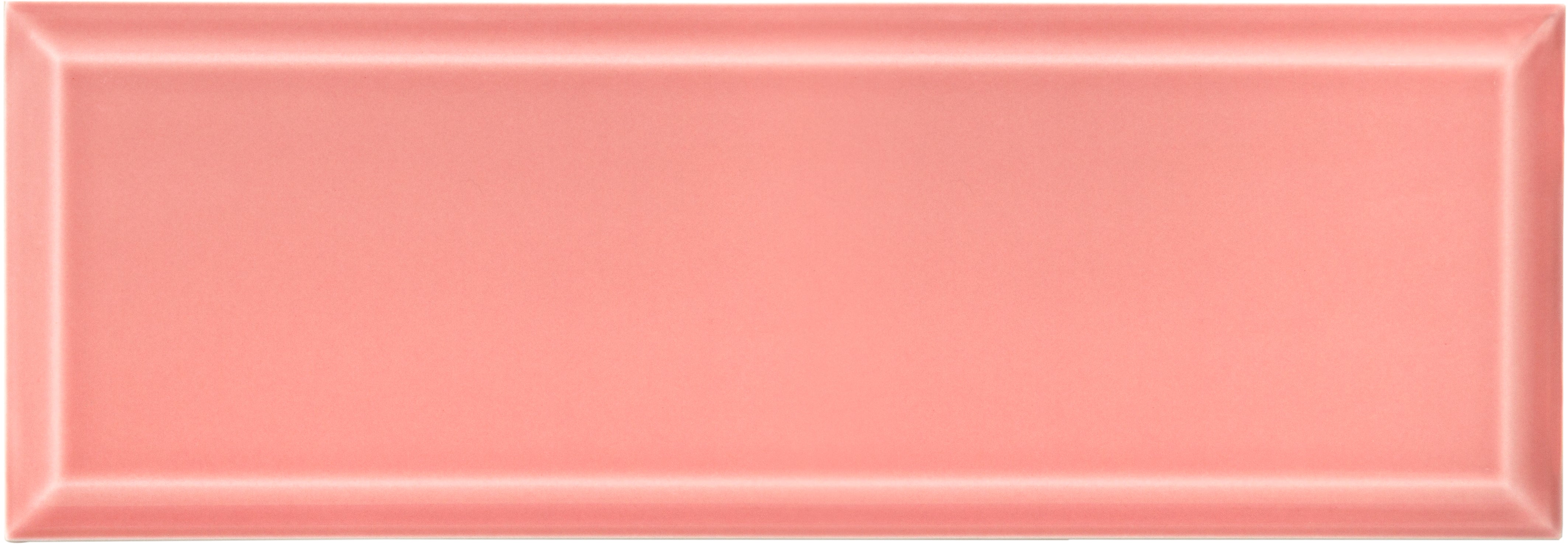 Azulejo Biselado M10x30 | Rosa 580 Brilhante
