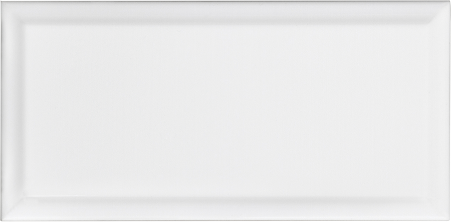 Bevelled Wall Tile 7,5x15 | White 000 Glossy