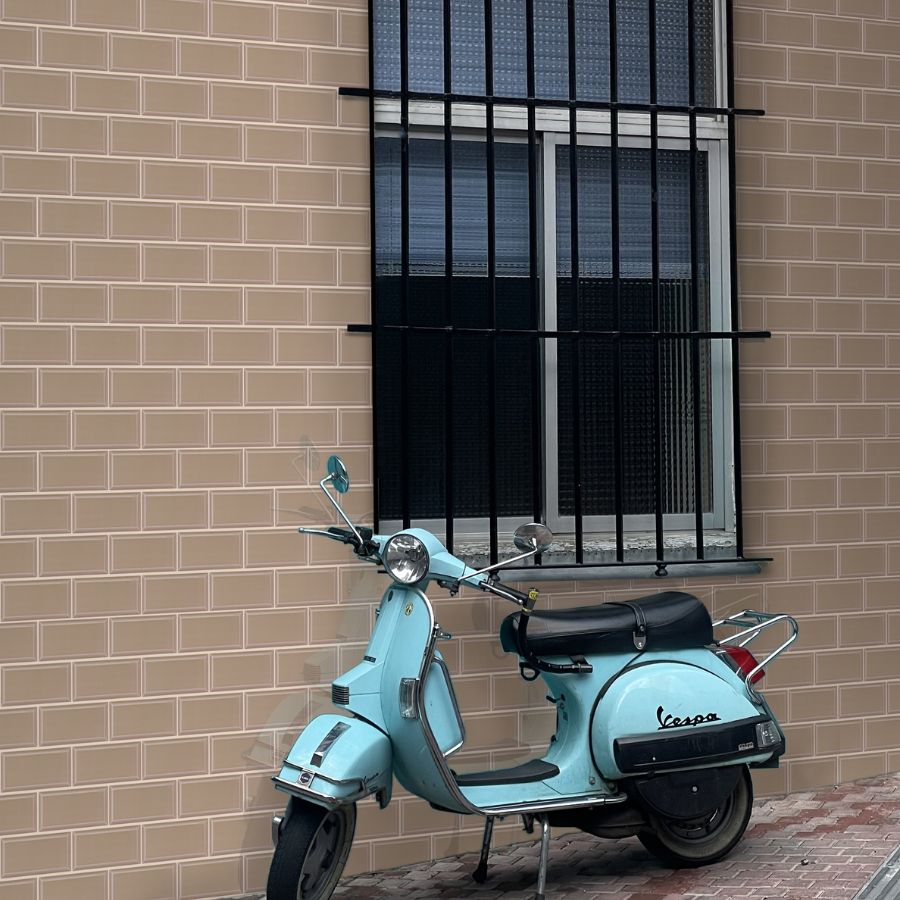 Azulejo Biselado 7,5x15 | Mocha 1450 Brilhante