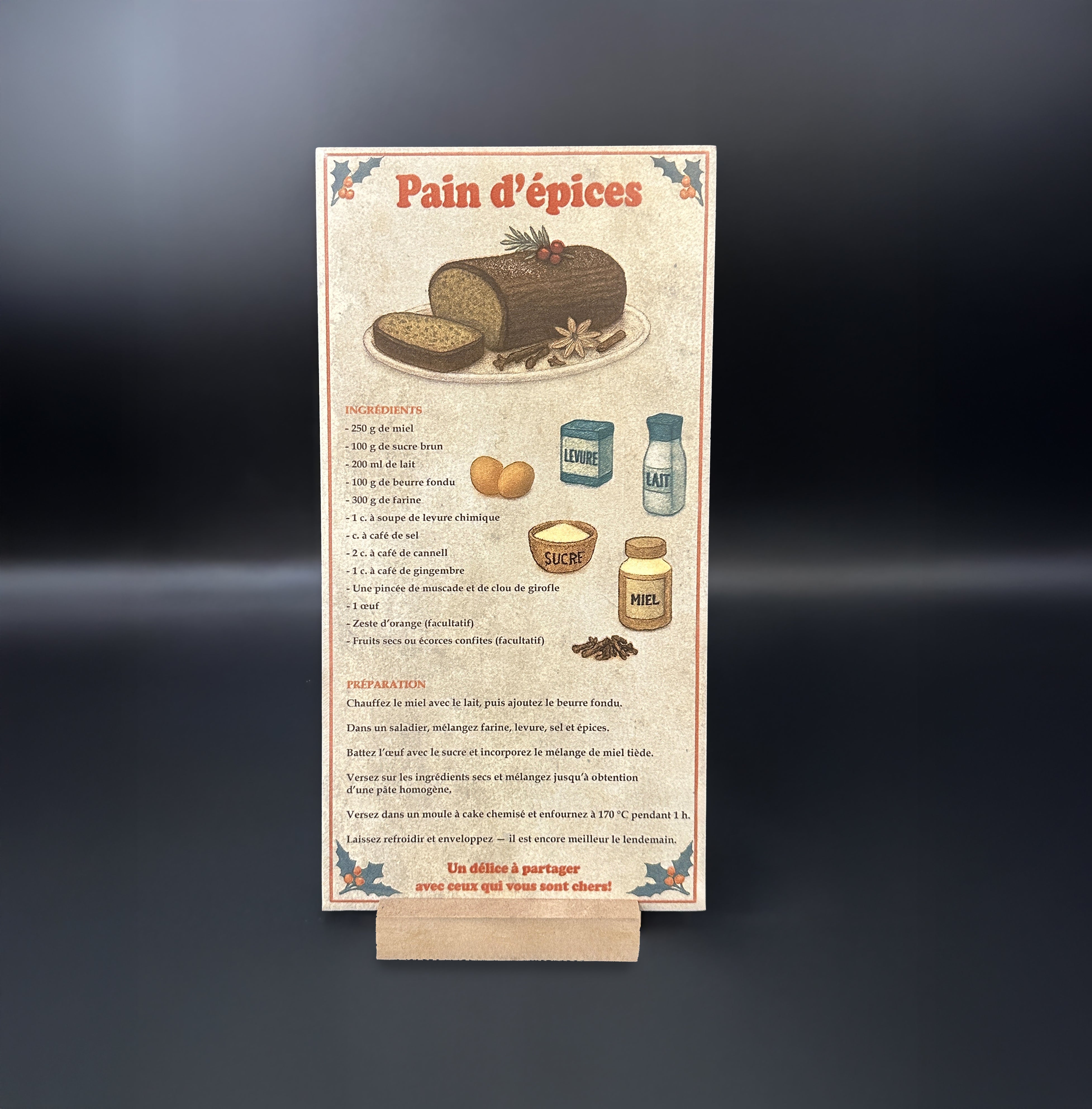 Conjunto de Bases de Degustação | Receitas Natalícias (FR)