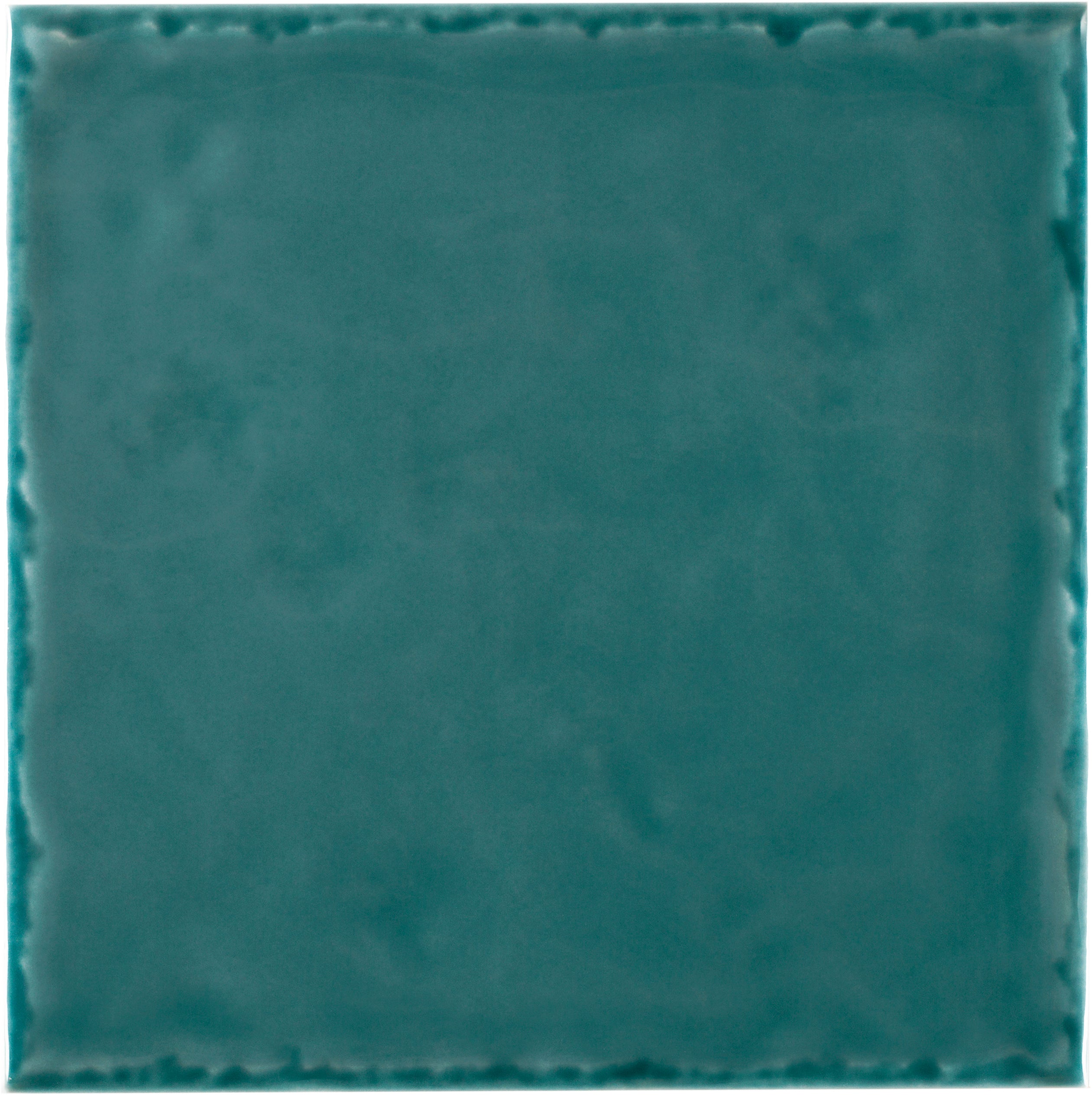 Rustic Wall Tile M15x15 | Green 800 Glossy