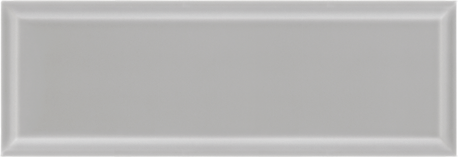 Bevelled Wall Tile M10x30 | Grey 600 Glossy