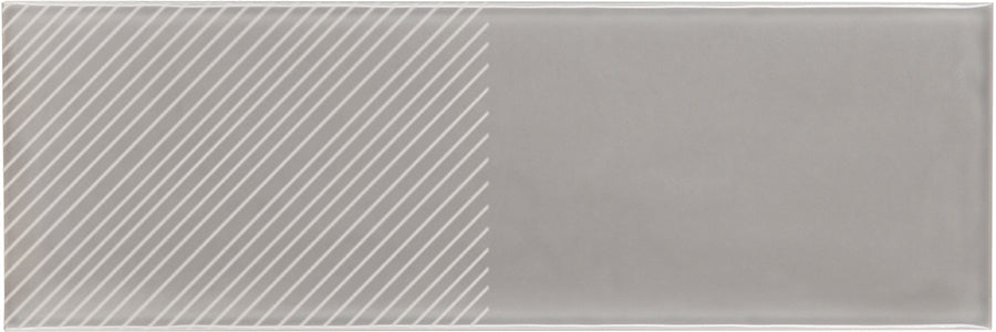 Deep Emotion Wall Tile M10x30 | Grey 600 Design 02