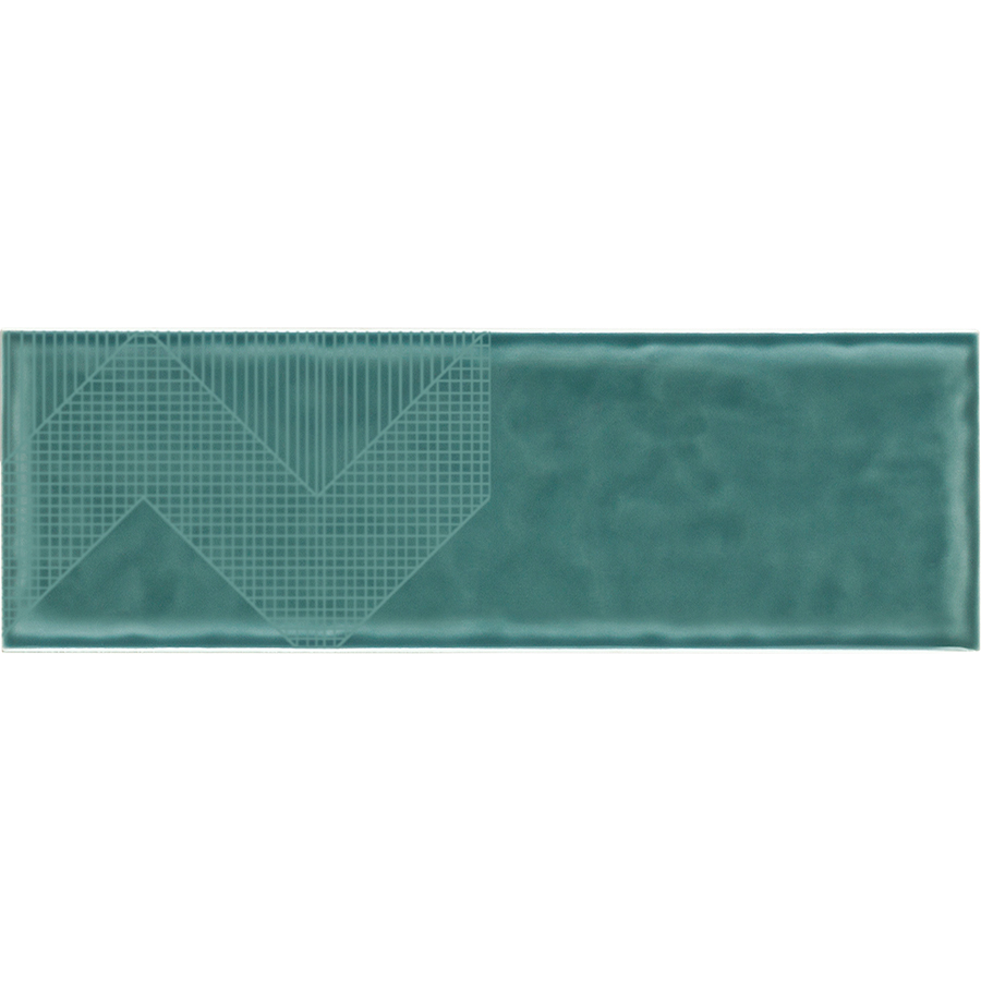 Deep Emotion Wall Tile M10x30 | Green 800 Design 03