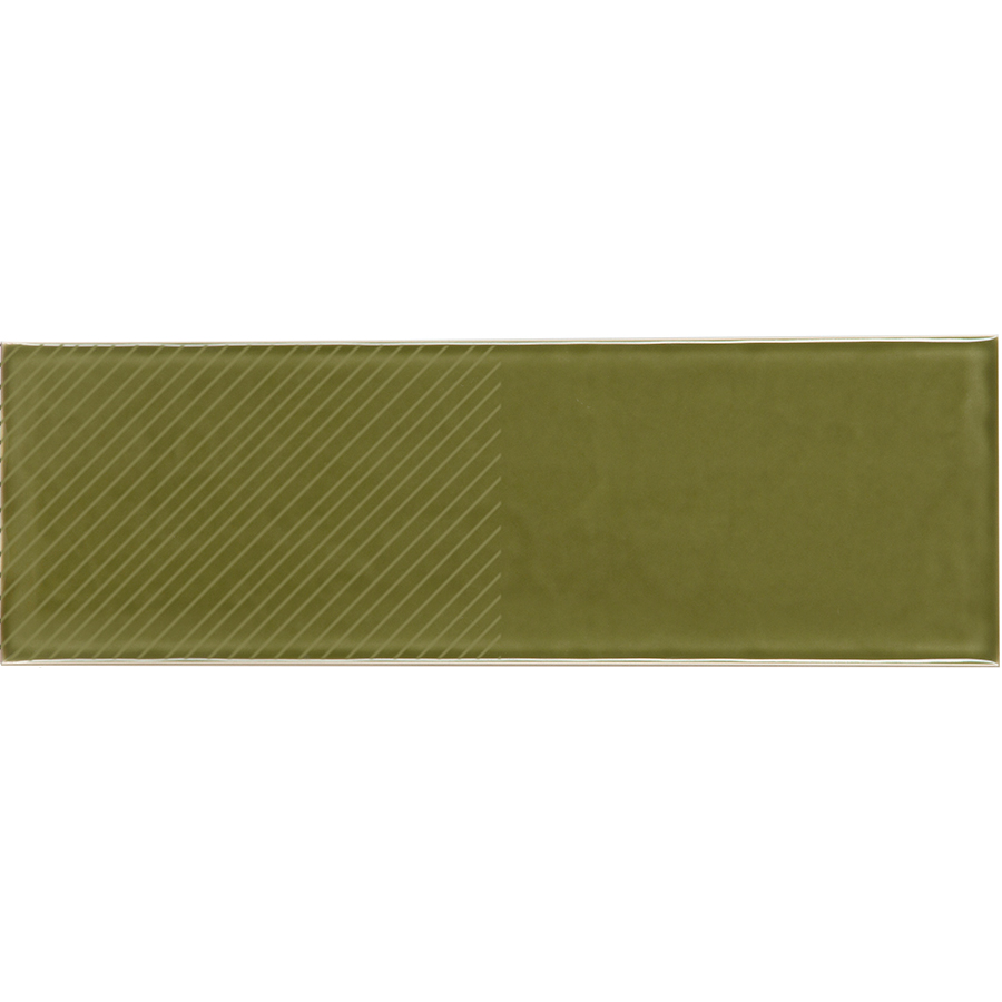 Deep Emotion Wall Tile M10x30 | Green 870 Design 02