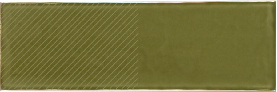 Azulejo Deep Emotion M10x30 | Verde 870 Desenho 02