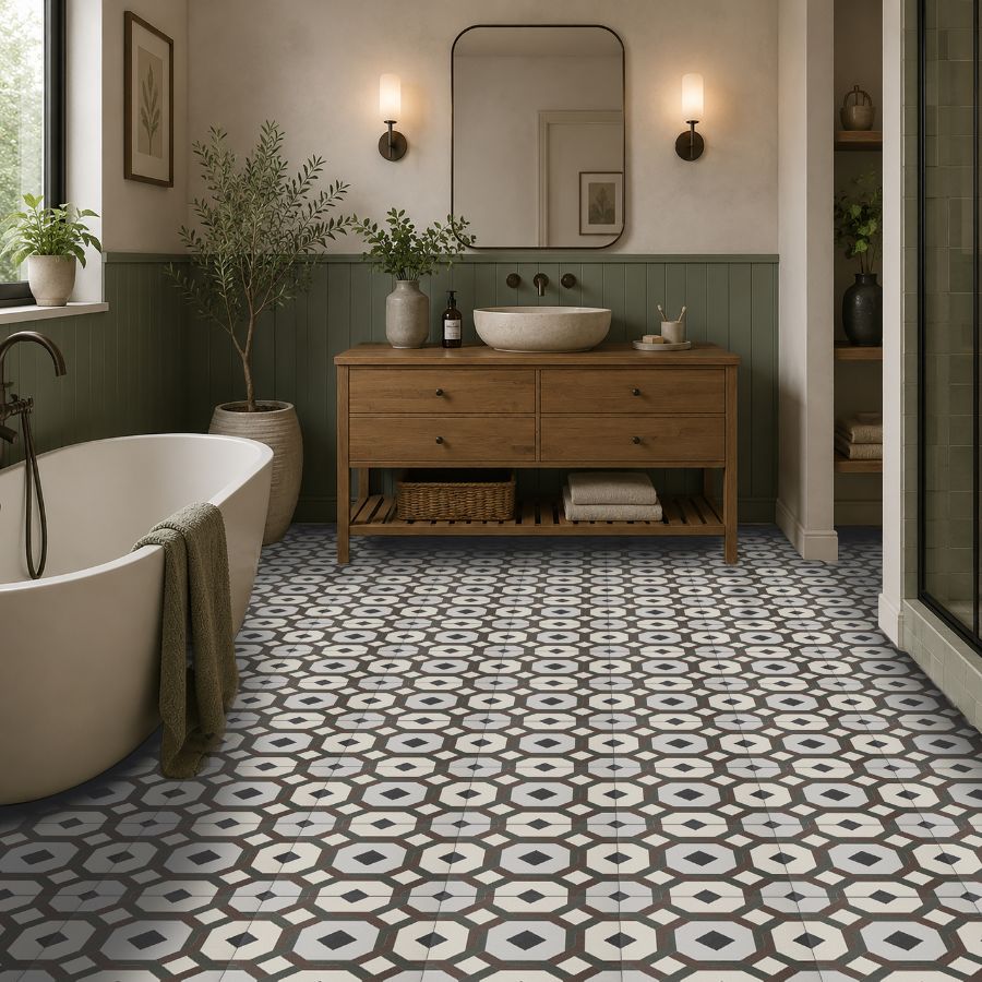 Pavimento/Azulejo Boulevard M20x20 | Decor 6