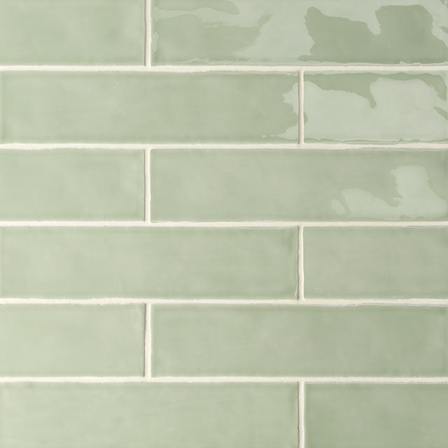 Clássico Wall Tile 7,5x30 | 350 Mineral Green Glossy