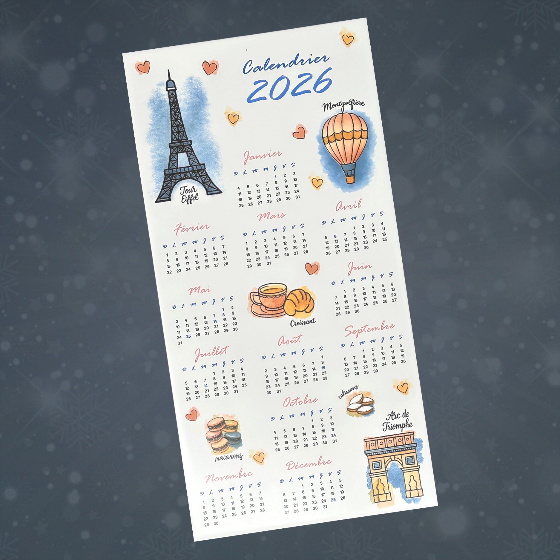 Calendar 2026 (FR)