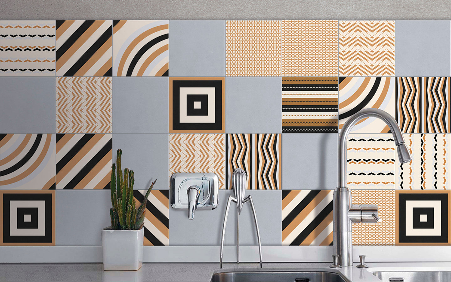 Crayon Wall Tile 20x20 | Design MIX Matt