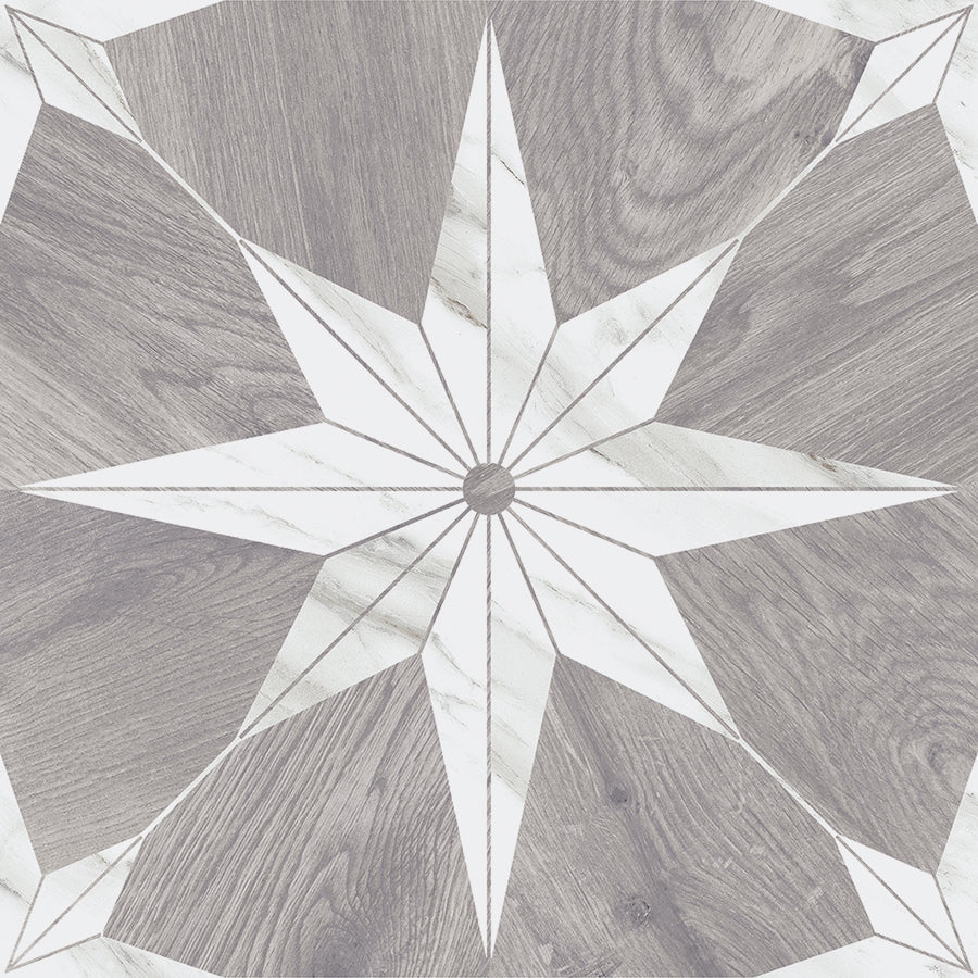 Estrela Floor Tile 33,5x33,5 | Design 13 Matt