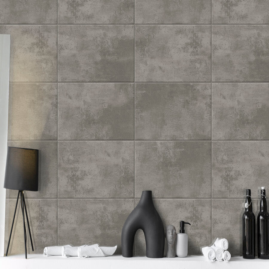 Easy Wall Tile 25x40 | Anthracite MIX Glossy