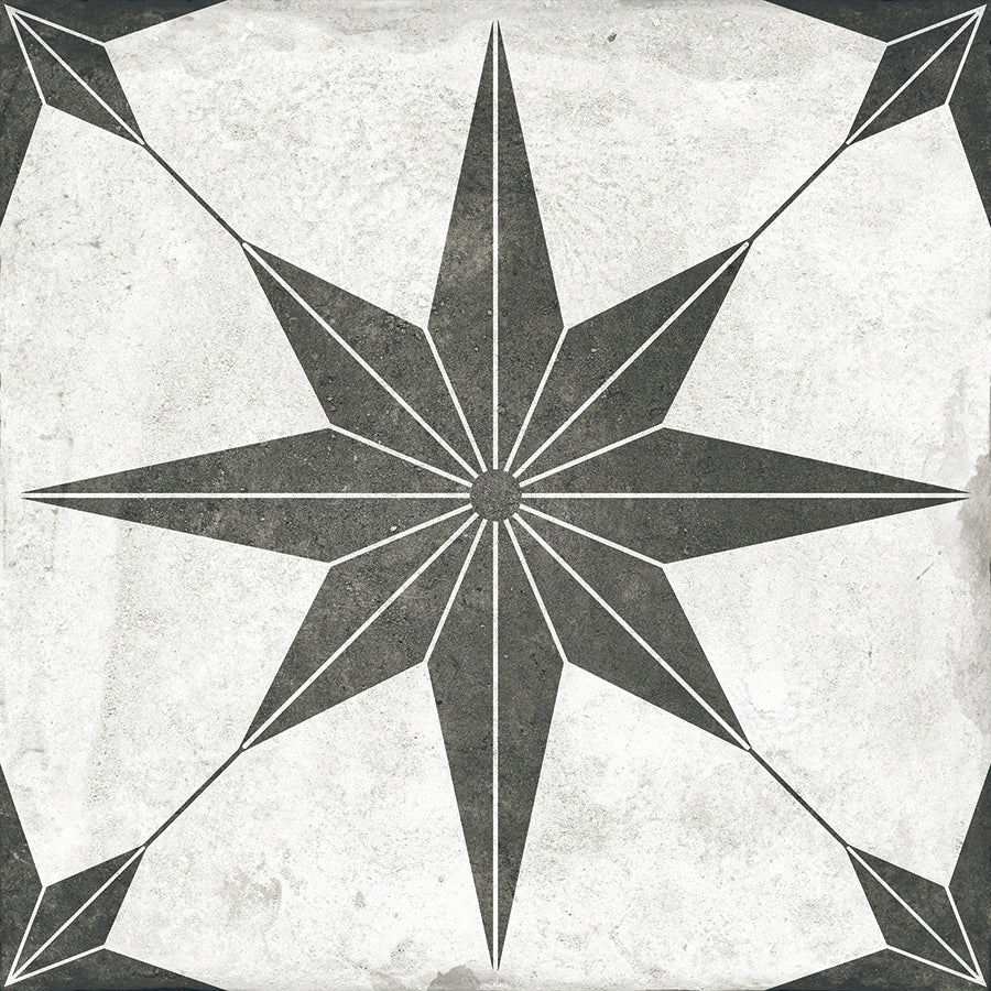 Estrela Floor Tile 33,5x33,5 | Design 01 Matt