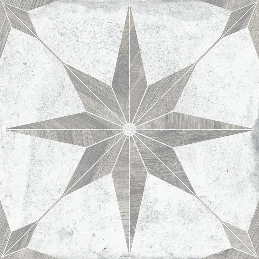 Estrela Floor Tile 33,5x33,5 | Design 09 Matt