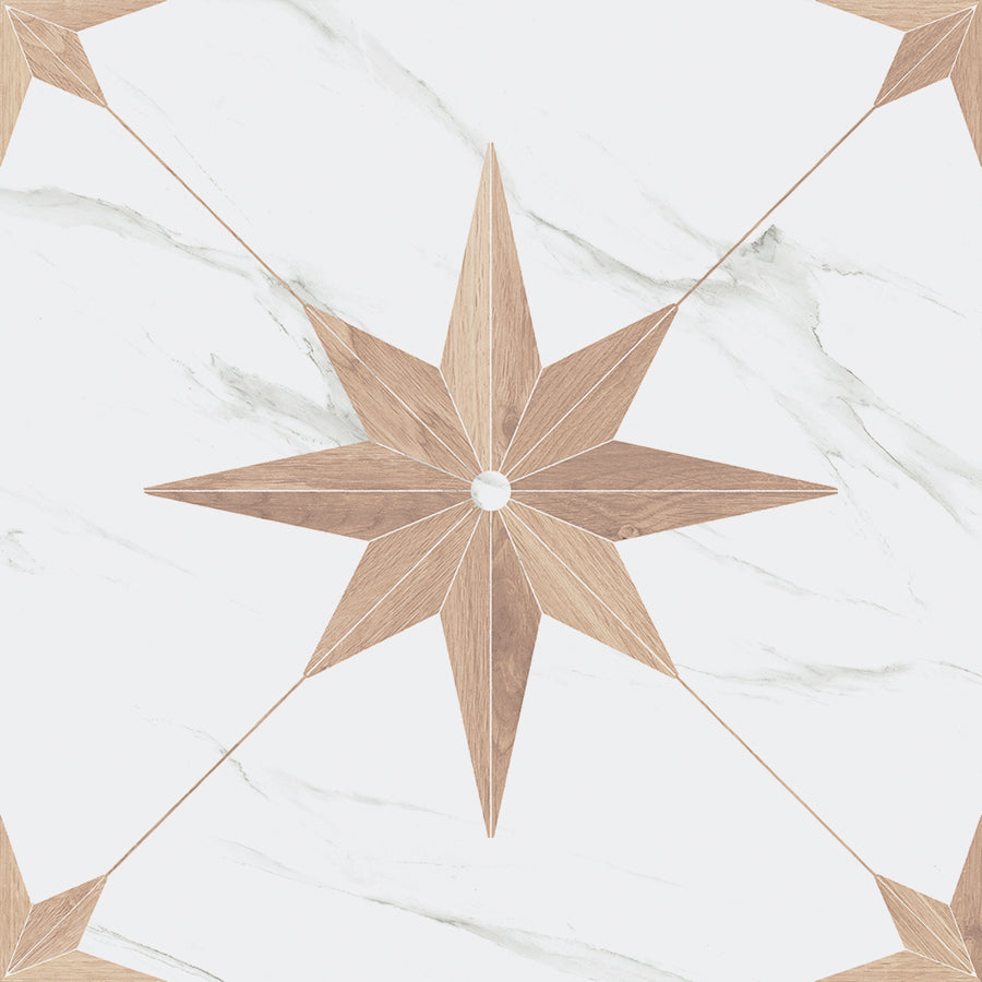 Estrela Floor Tile 45x45 | Design 10 Matt