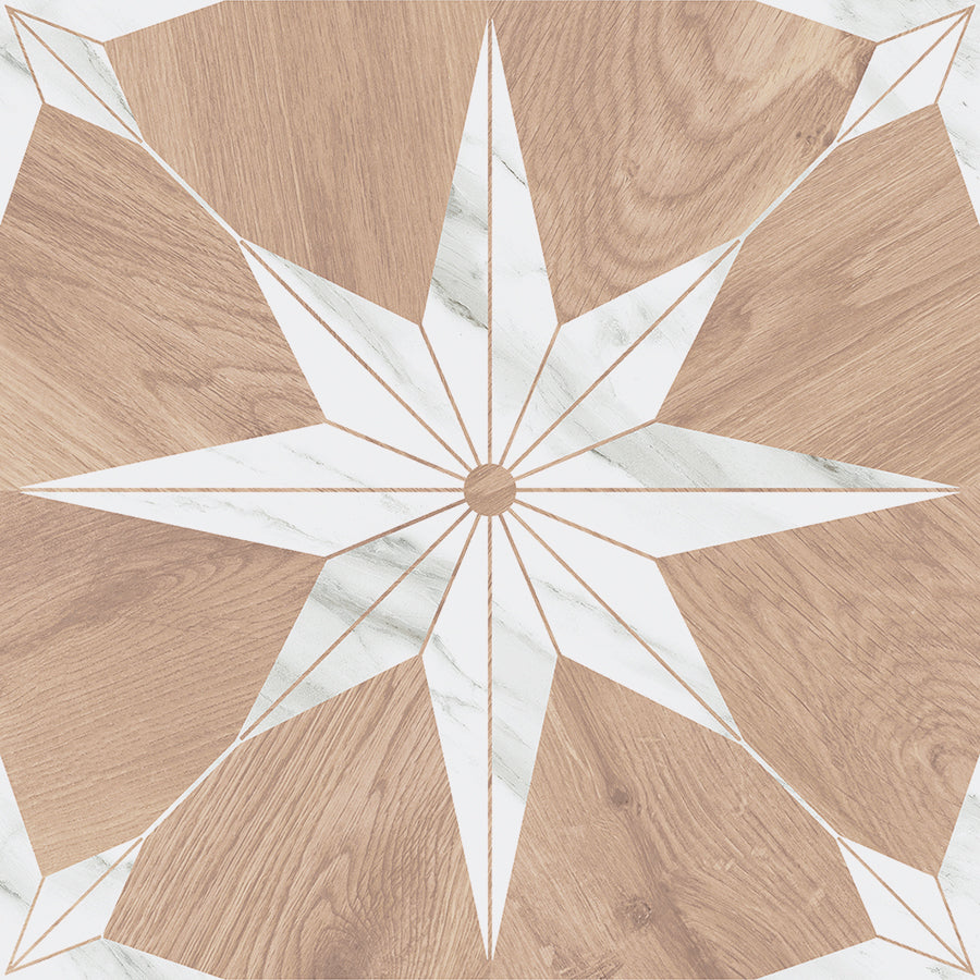 Estrela Floor Tile 33,5x33,5 | Design 11 Matt