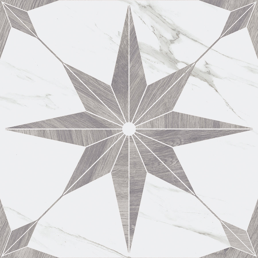 Estrela Floor Tile 33,5x33,5 | Design 12 Matt