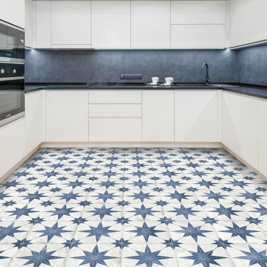 Estrela Floor Tile 33,5x33,5 | Design 03 Matt