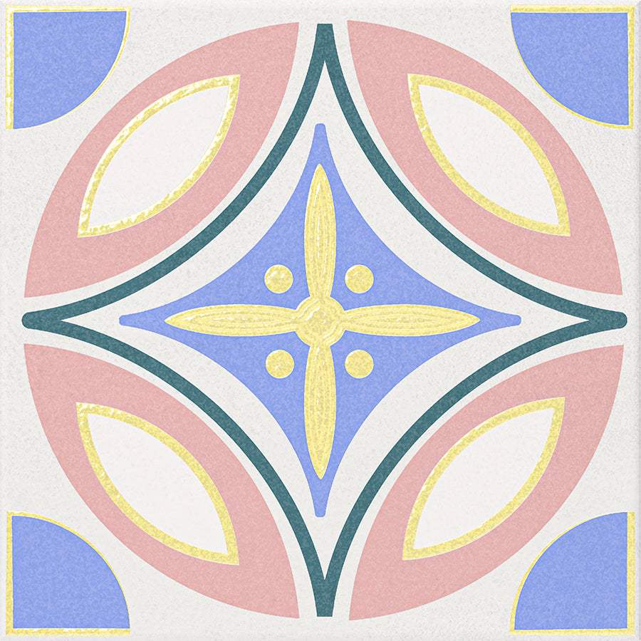 Fantasy Wall Tile 20x20 | Design MIX Glossy over Matt