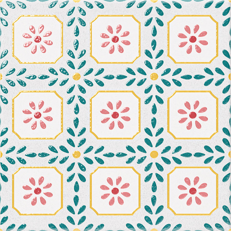 Fantasy Wall Tile 20x20 | Design MIX Glossy over Matt