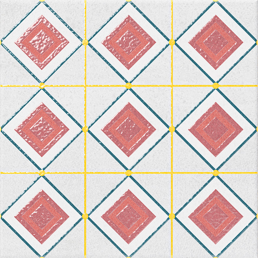 Fantasy Wall Tile 20x20 | Design MIX Glossy over Matt