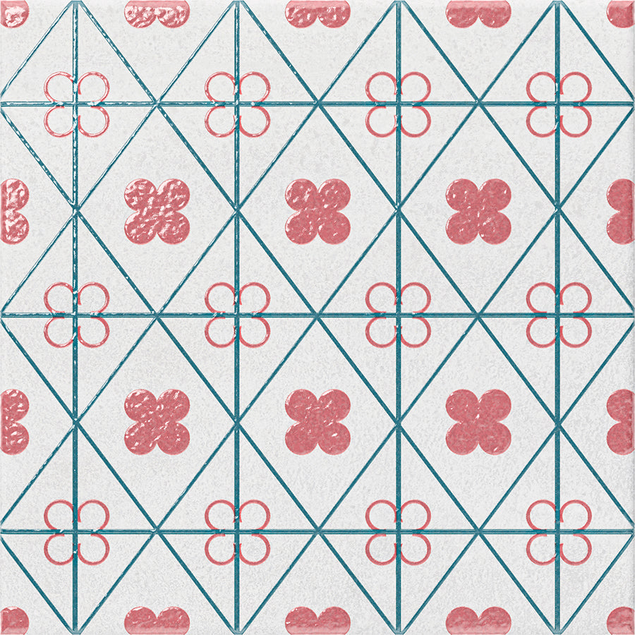 Fantasy Wall Tile 20x20 | Design MIX Glossy over Matt