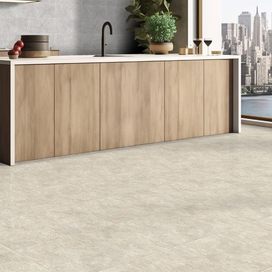 Carrelage Sol Flay 33,5x33,5 | Taupe MIX Mat