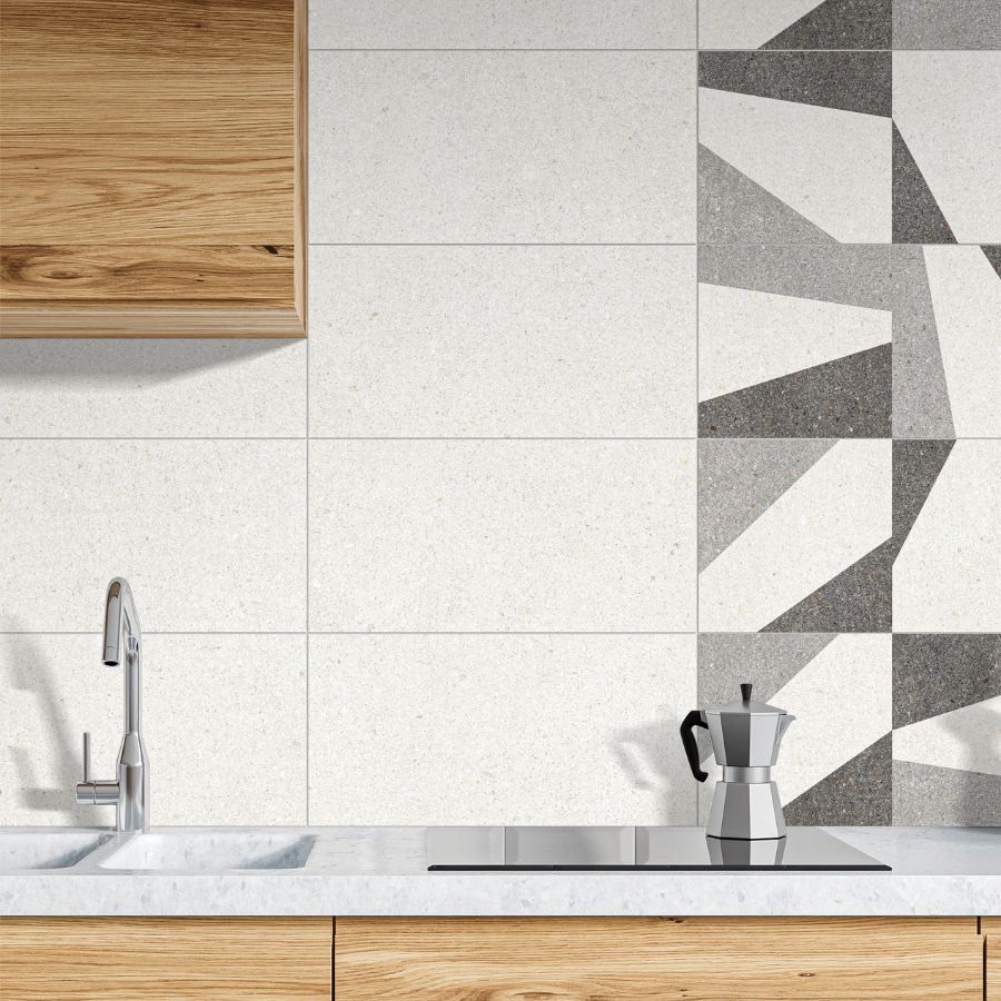 Gaia Wall Tile 25x50 | Cream Matt