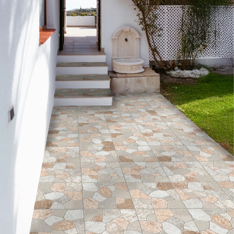 Pavimento Melides 33,5x33,5 | Cotto MIX Mate