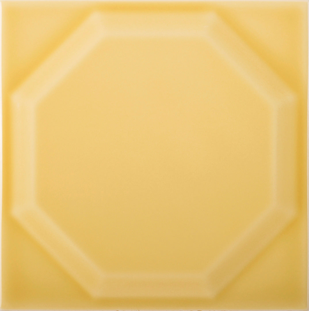 Octagon Wall Tile 15x15 | Mustard 920 Glossy
