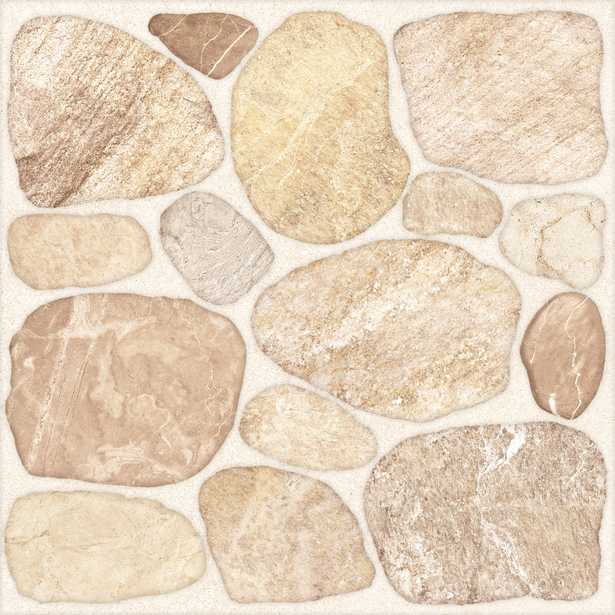 Pavimento Rios 45x45 | Areia Mate