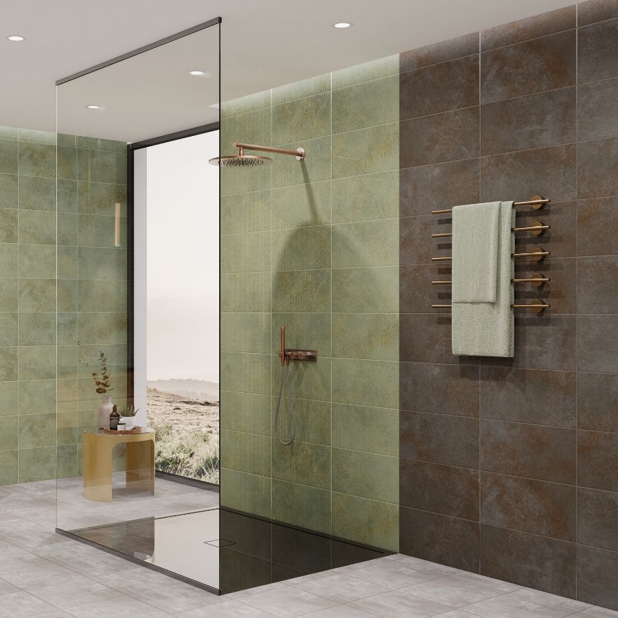 Sahara Wall Tile 25x50 | Brown Matt