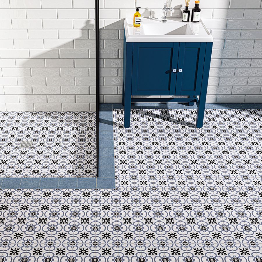 Vintage Prime Floor Tile 10x10 | Design 02 Matt