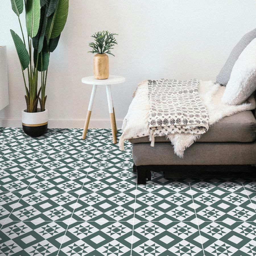 Vintage Floor Tile 33,5x33,5 | Design 14 Matt