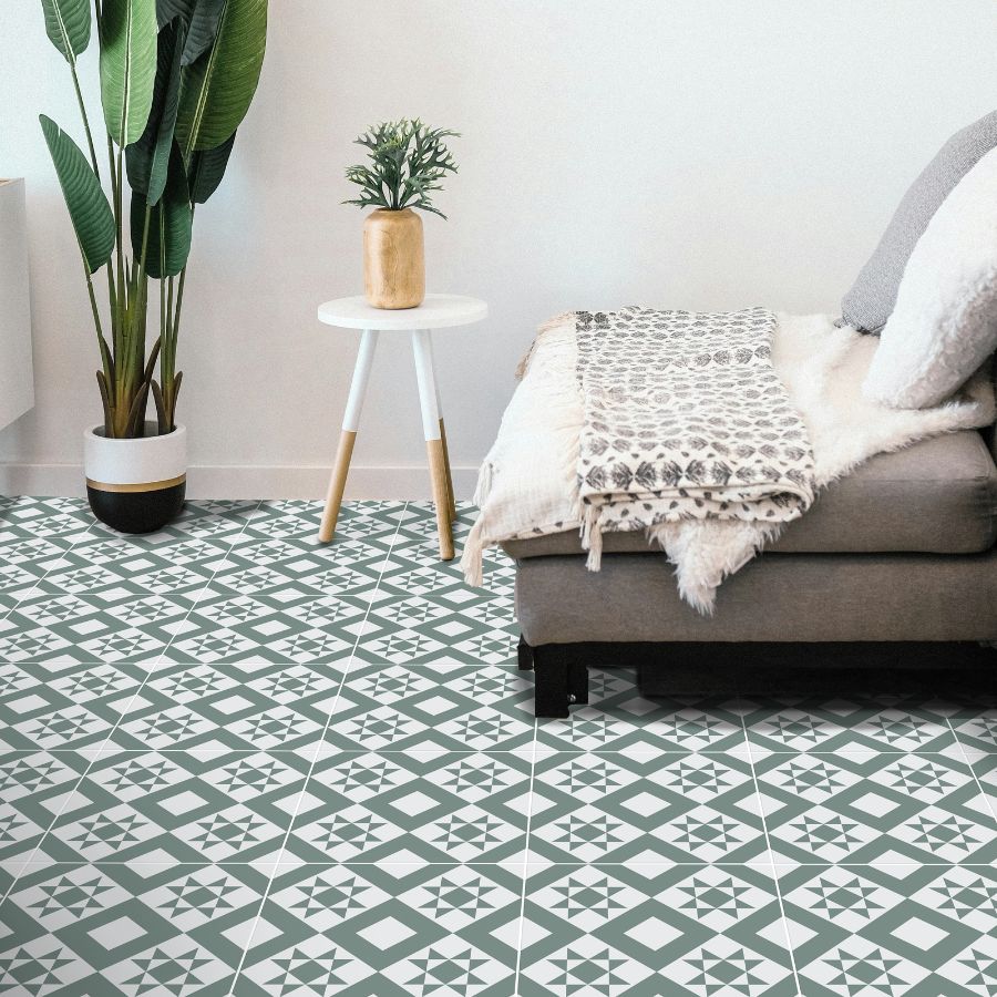 Vintage Floor Tile 33,5x33,5 | Design 15 Matt
